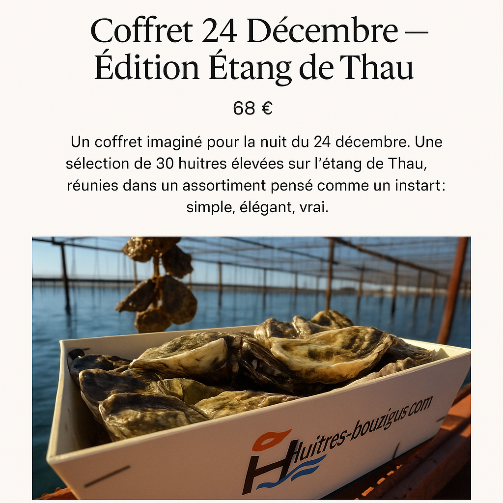 Coffret 24 Décembre — Édition Étang de Thau