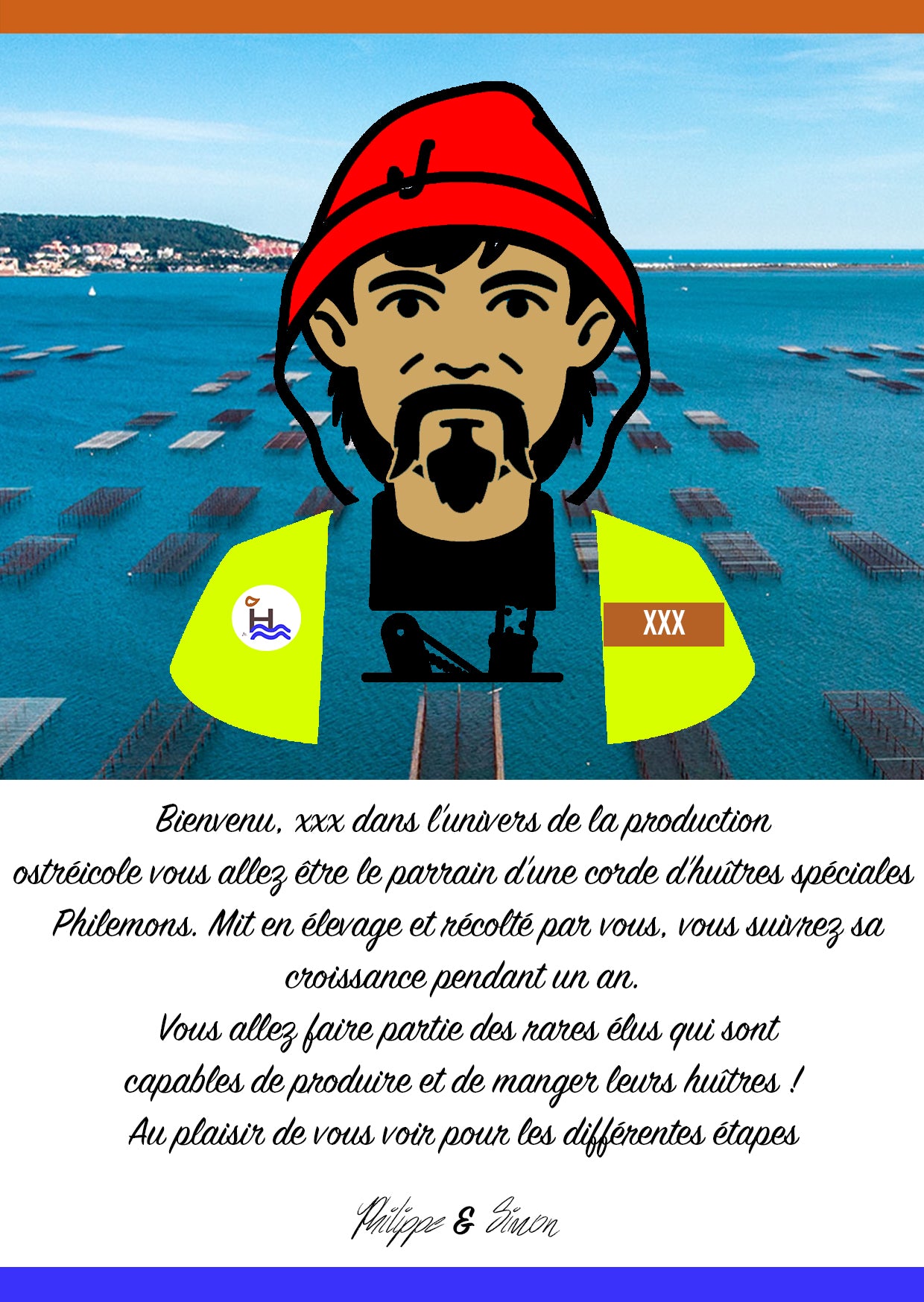 Bon pour PARRAINAGE CORDE PHILEMONS